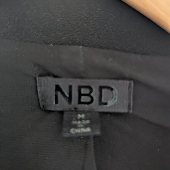 NBD Granada tie front blazer sz M - Picture 3 of 3